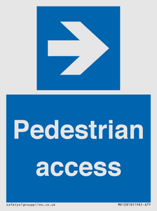 Pedestrian access